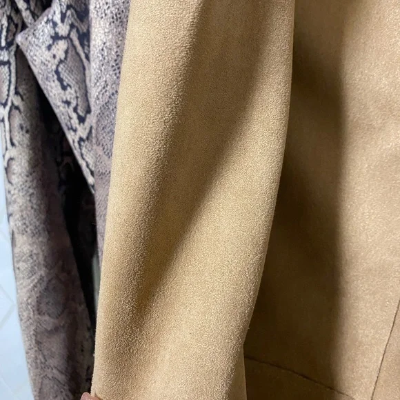 Suede long jacket - Picture 3 of 4